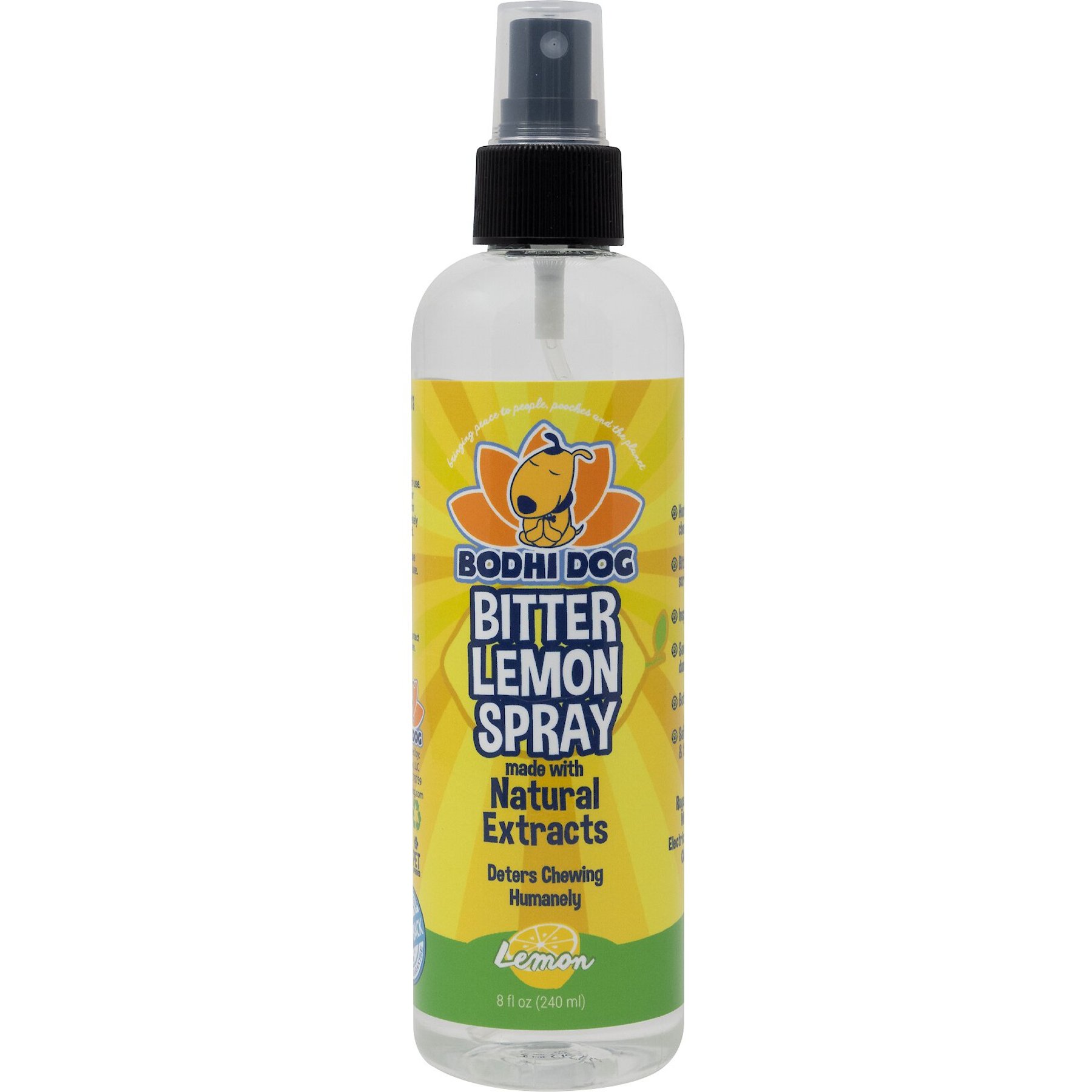 Discontinued BODHI DOG Bitter Lemon Dog Cat Small Animal Anti Chew Spray 8 oz bottle Chewy