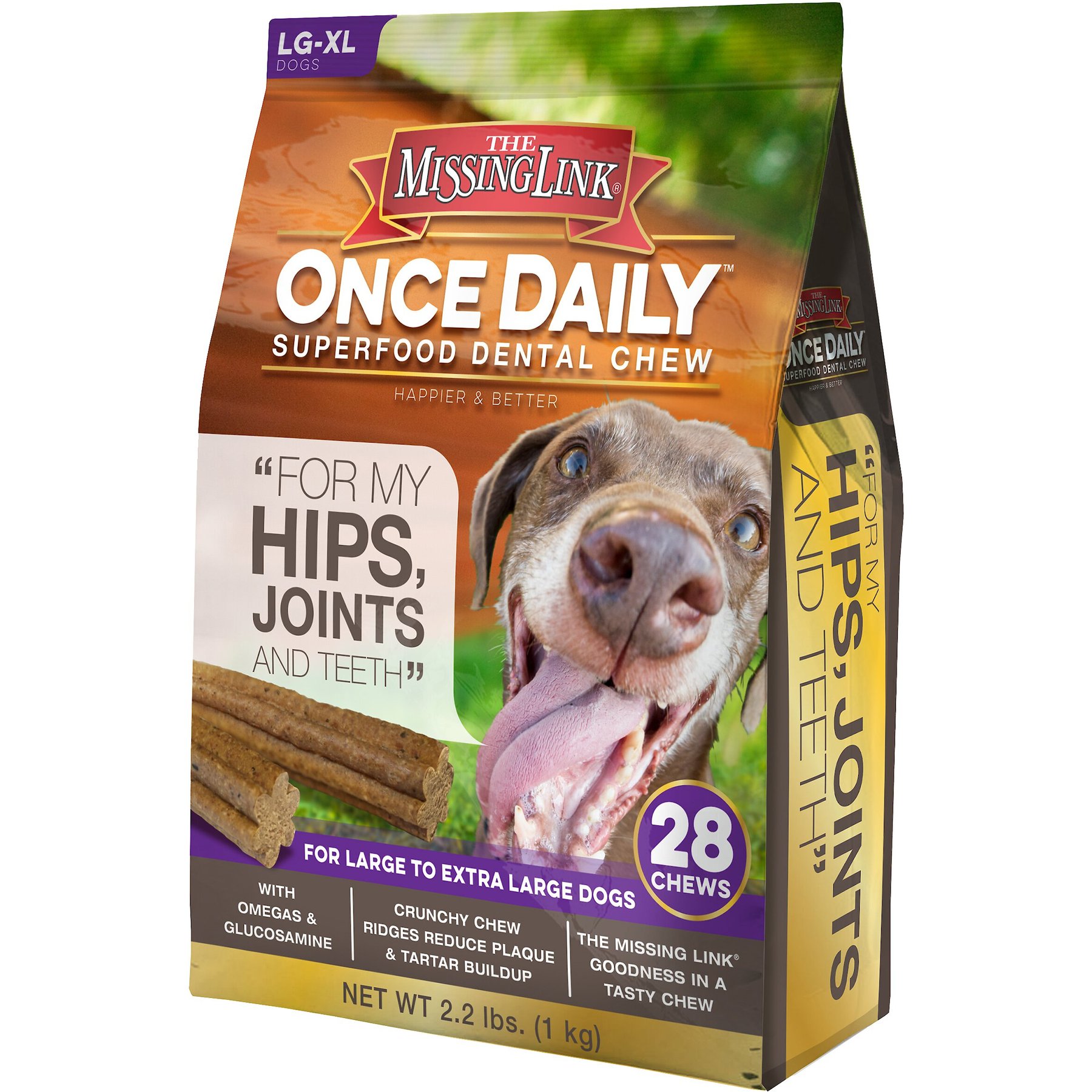 The missing link once daily superfood hot sale dental chew