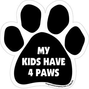 I Love My Cavalier King Charles 2-Inch by 7-Inch Imagine This Bone Car Magnet 