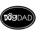 Imagine This Company "Dog Dad" Magnet, Oval Shape