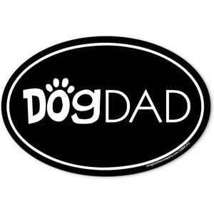 Imagine This Company "Dog Dad" Magnet, Oval Shape