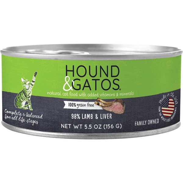 HOUND GATOS 98 Gamebird Poultry Formula Grain Free Canned Cat