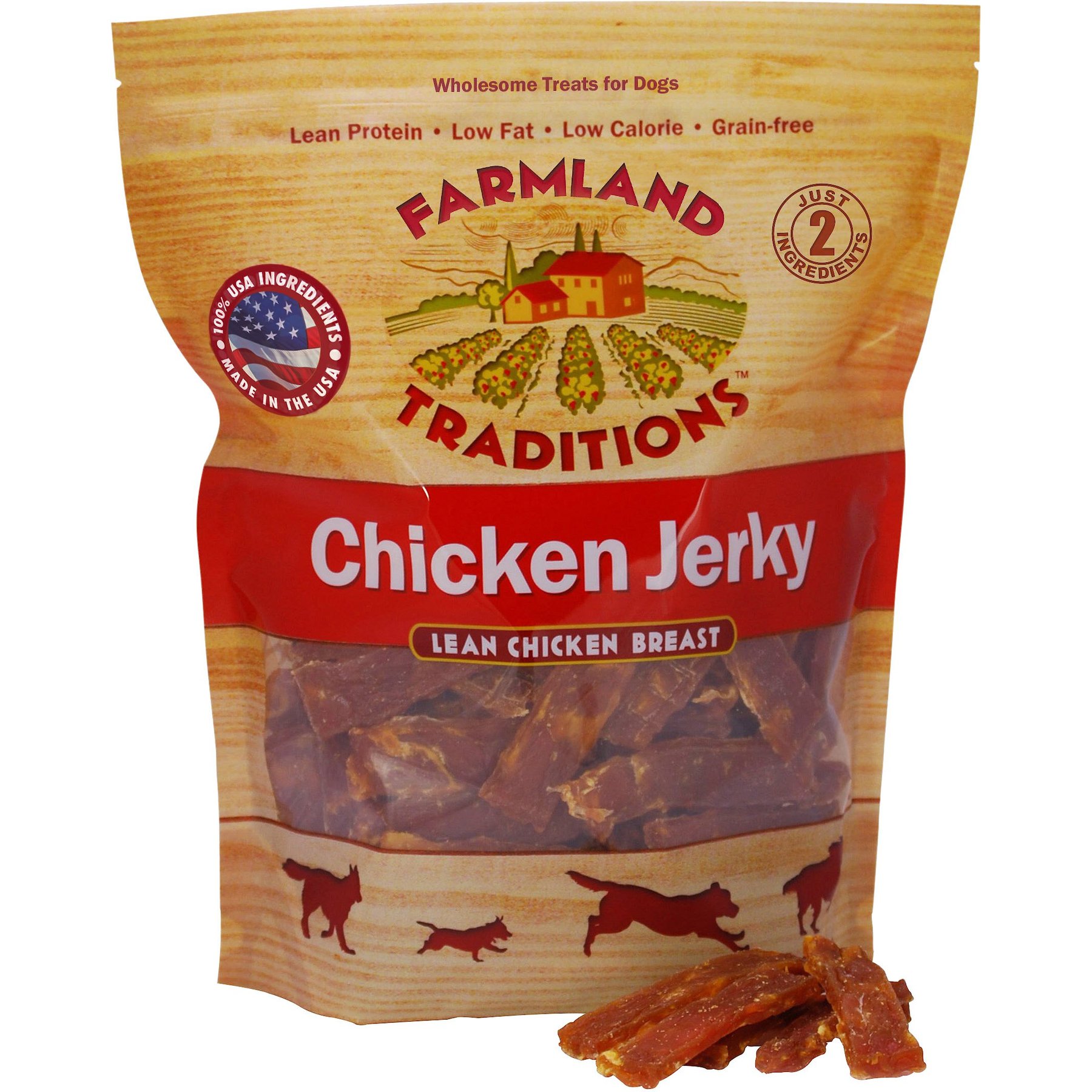 Farmland traditions usa chicken jerky dog treats best sale