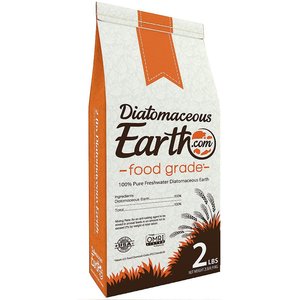 DiatomaceousEarth Food Grade Flea & Tick Powder for Cats & Dogs, 2-lb bag