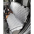 4Knines Rear Bench Seat Cover with Hammock, Gray, Regular