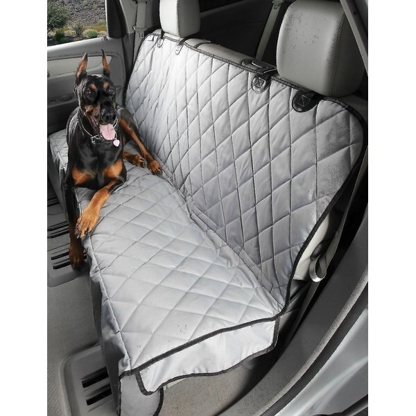 SEAT ARMOUR PetBed2Go Pet Bed Cushion & Car Seat Cover, Tan, Large