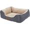 Show in main carousel: American Kennel Club AKC Circle Stitch Orthopedic Bolster Cat & Dog Bed, Gray slide 3 of 8