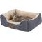 Show in main carousel: American Kennel Club AKC Circle Stitch Orthopedic Bolster Cat & Dog Bed, Gray slide 6 of 8