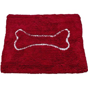 Soggy Doggy Microfiber Doormat, X-Large, Cranberry