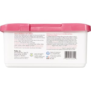 Petkin Dog & Cat Tushie Wipes, 100 count