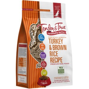 Tender & True Turkey & Brown Rice Recipe Dry Dog Food, 11-lb bag