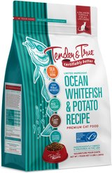 Tender & True Limited Ingredient Ocean Whitefish & Potato Recipe Grain-Free Dry Cat Food, 3-lb bag