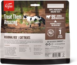 ORIJEN Regional Red Grain-Free Freeze-Dried Cat Treats, 1.25-oz bag slide 2 of 3