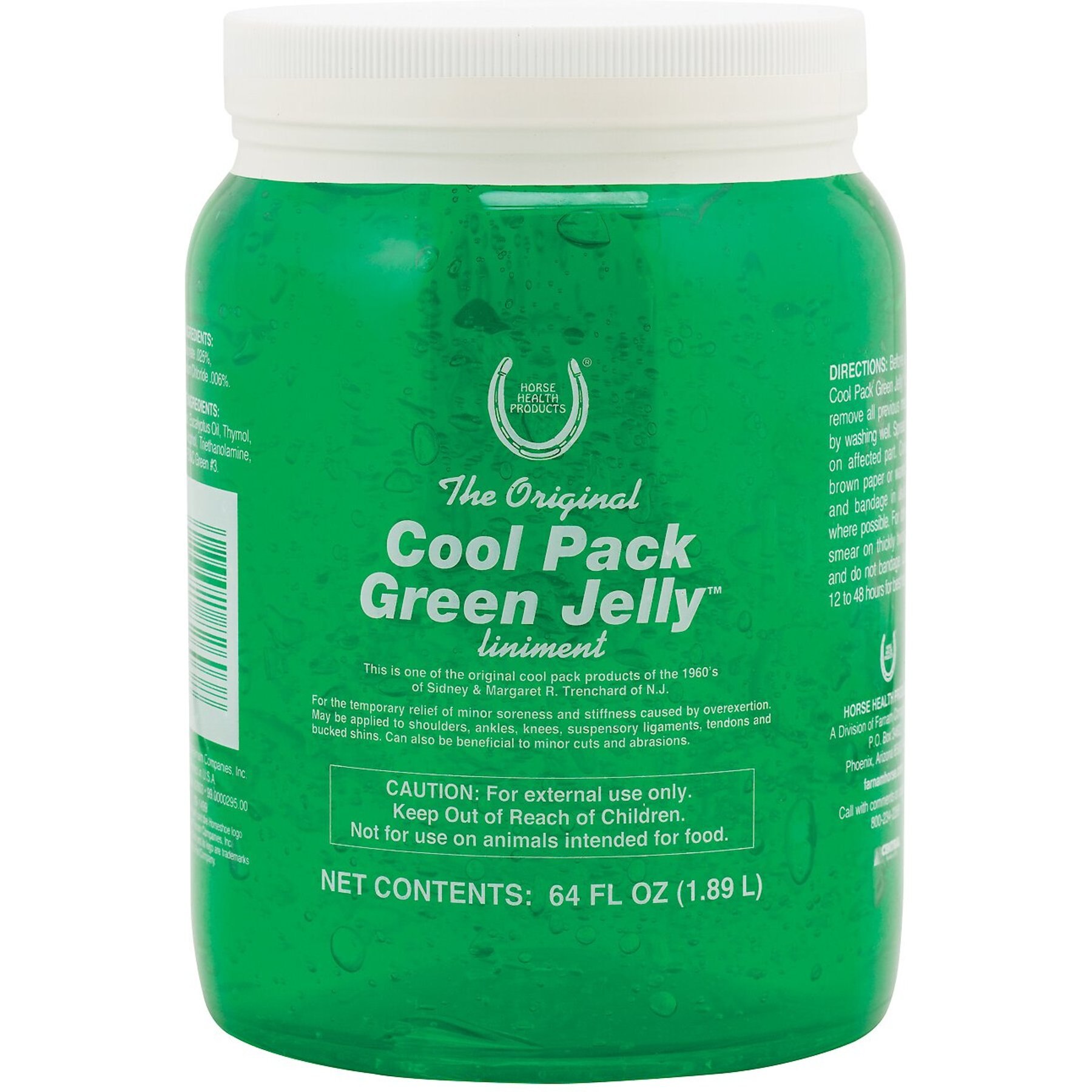 FARNAM Cool Pack Green Jelly Sore Muscle & Joint Pain Relief Horse