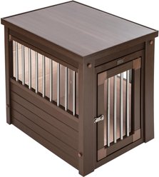New Age Pet ecoFLEX Single Door Furniture Style Dog Crate & End Table, Russet, 23 inch slide 1 of 7