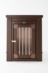 New Age Pet ecoFLEX Single Door Furniture Style Dog Crate & End Table, Russet, 23 inch slide 2 of 7