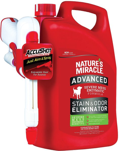Nature's Miracle Advanced Dog Enzymatic Stain Remover & Odor Eliminator Refill, 1.3-gal bottle slide 1 of 3
