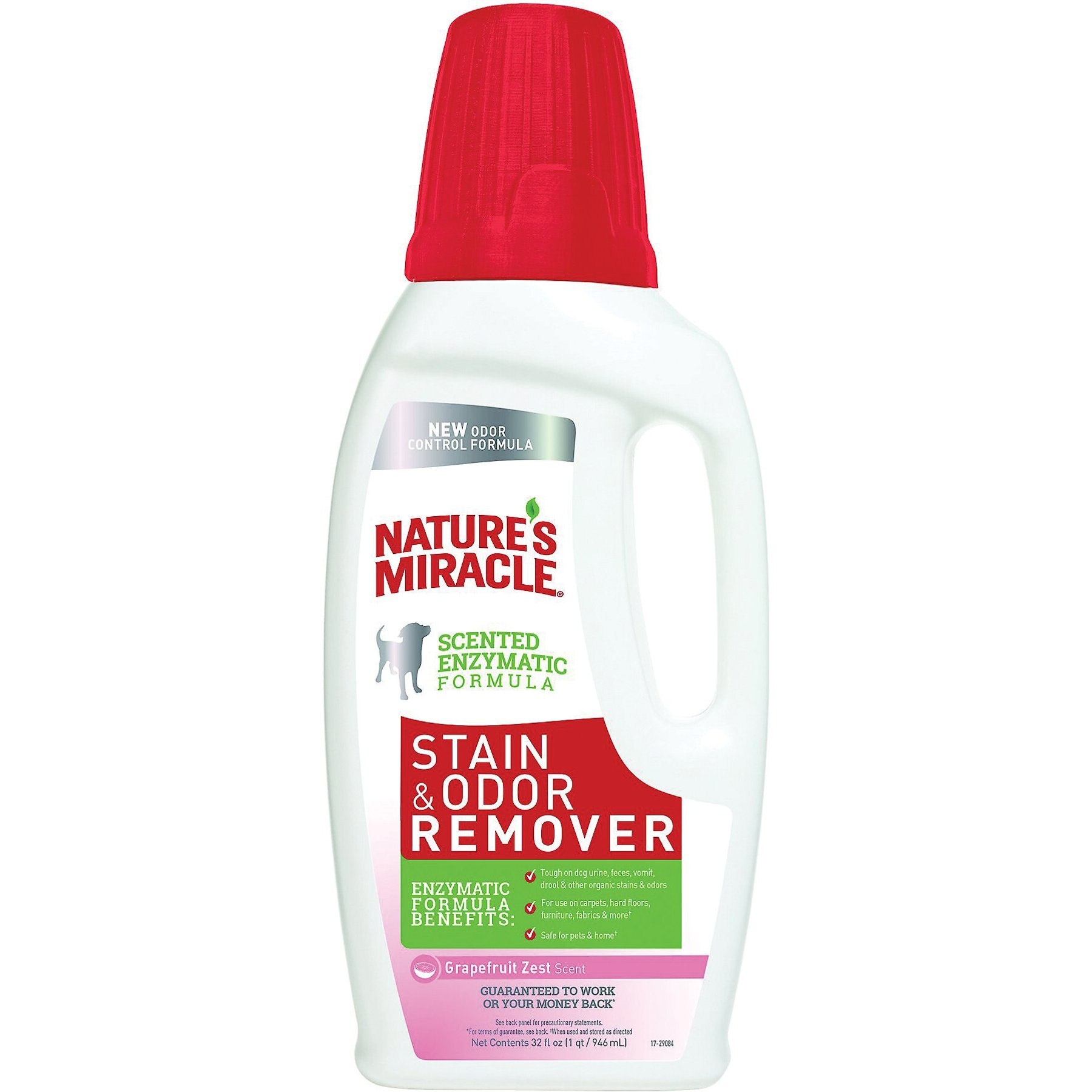 Discontinued NATURE'S MIRACLE Dog Stain & Odor Remover, Grapefruit