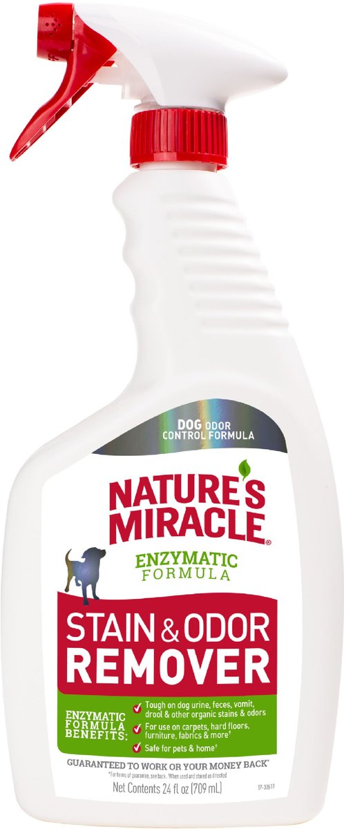 Nature's miracle dual action hard shop floor stain & odor remover