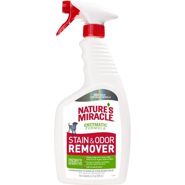NATURE'S MIRACLE No More Marking Pet Stain & Odor Remover, 24oz bottle