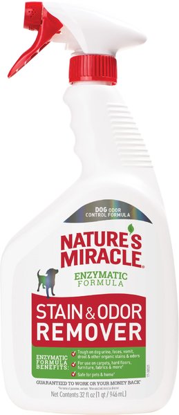 Nature's Miracle Dog Enzymatic Stain Remover & Odor Eliminator Spray, 32-oz bottle slide 1 of 4