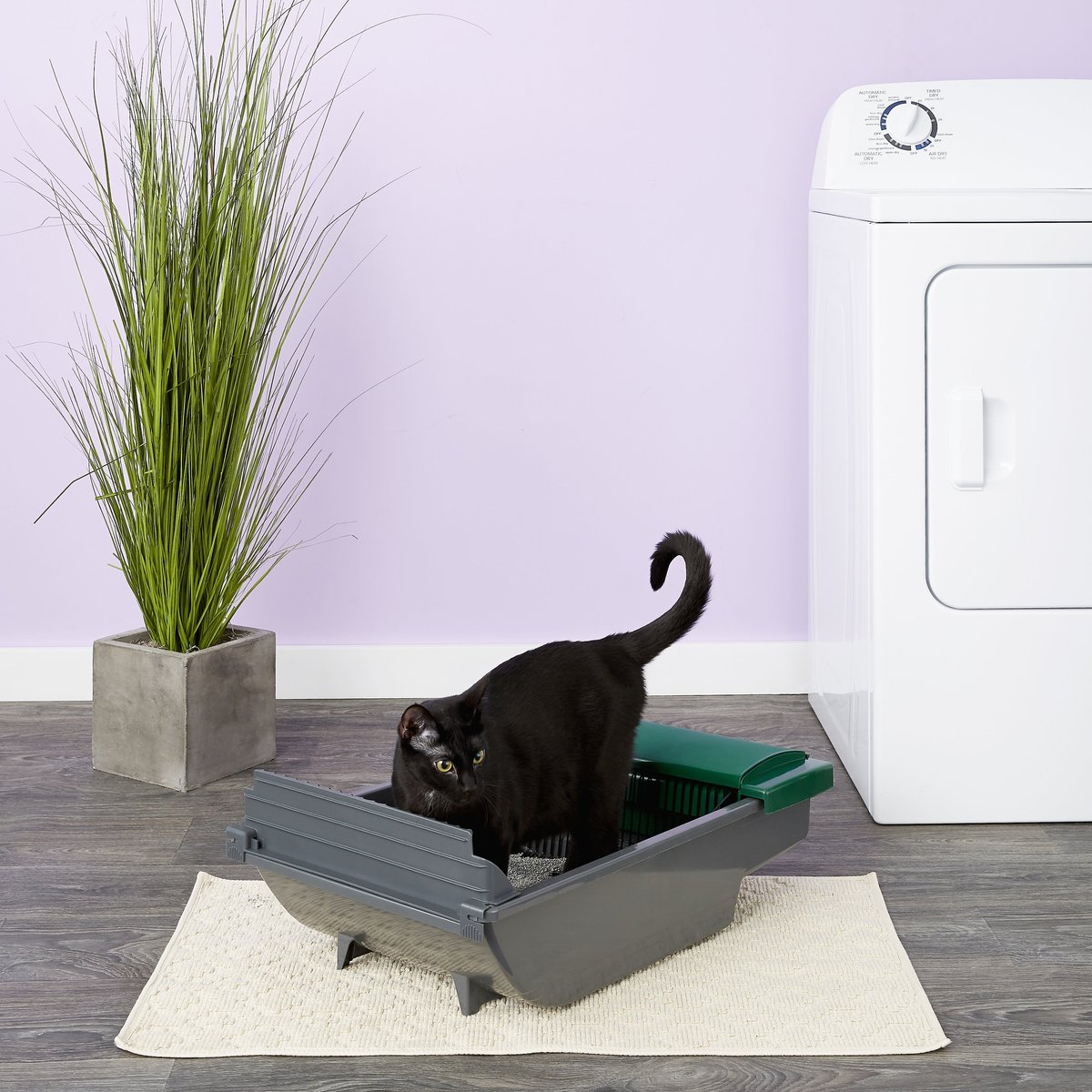 Pet Zone Smart Scoop Self Cleaning Cat Litter Box