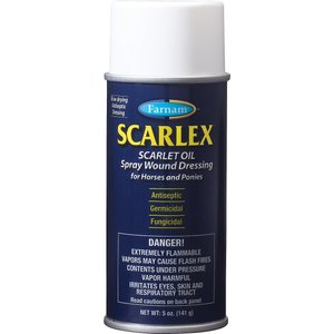 Farnam Scarlex Horse Wound Care Dressing Spray, 5-oz can