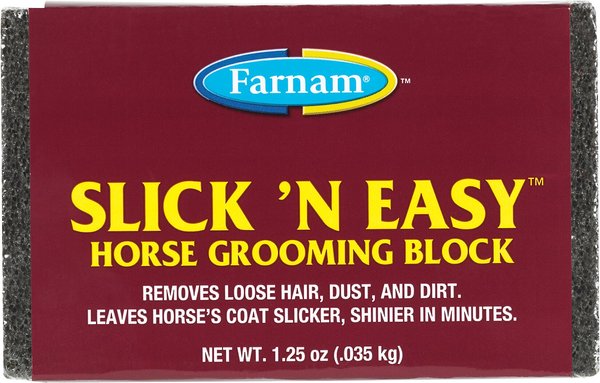 Farnam Slick 'N Easy Horse Grooming Block slide 1 of 6