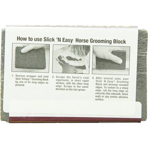 Farnam Slick 'N Easy Horse Grooming Block
