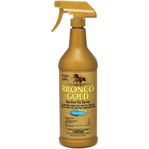 Farnam Bronco Gold Equine Fly Horse Spray, 1-qt bottle