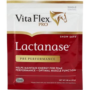 Vita Flex Lactanase Muscle & Metabolism Powder Horse Supplement, 25-gm packet