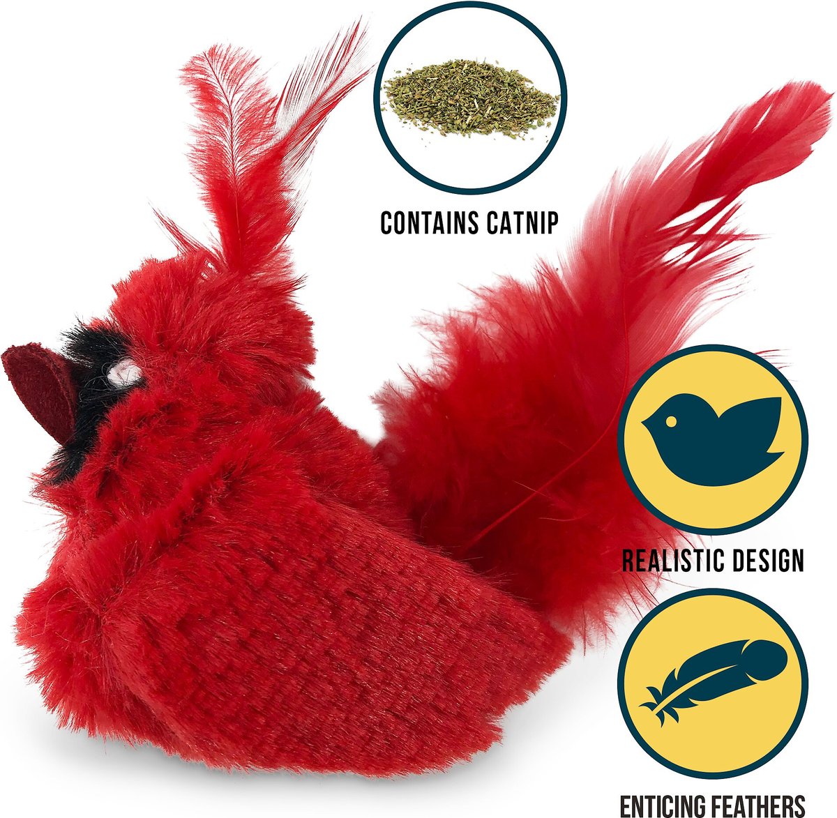 OurPets Eagle Hatchling Cat Toy