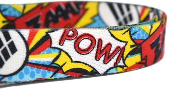 Yellow Dog Design Crazy Hearts Adjustable Dog Collar