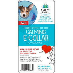 Calm Paws Calming Dog E-Collar, Small