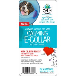 Calm Paws Calming Dog E-Collar, X-Large