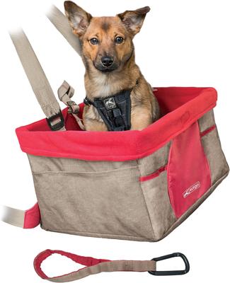 Show full view: Kurgo Heather Dog Booster Seat, Heather slide 7 of 9