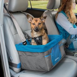 Kurgo Heather Dog Booster Seat, Charcoal