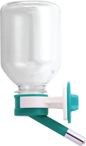 Choco Nose No-Drip Small Animal Water Bottle, Color Varies, 10mm Nozzle, Short