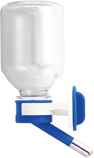 Choco Nose No-Drip Small Animal Water Bottle, Color Varies, 10mm Nozzle, Short