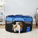 Petmaker Pop-Up Soft-sided Dog & Cat Playpen, Blue