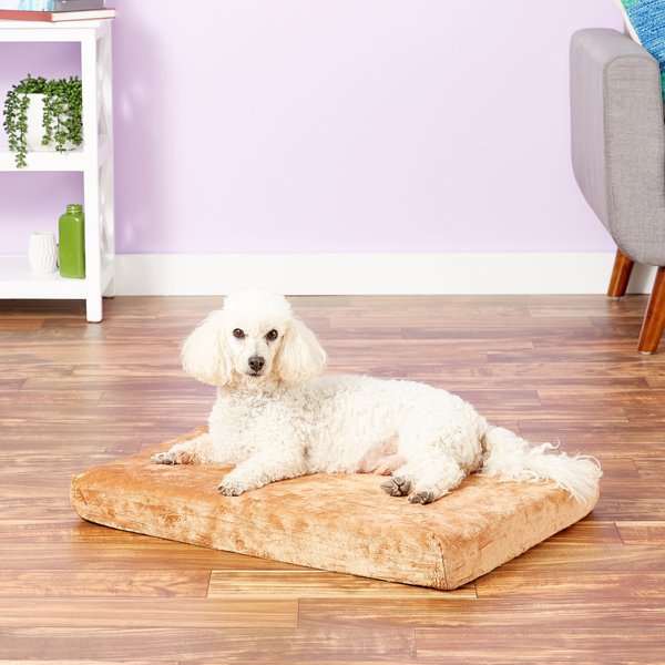 Petmaker memory foam dog bed with removable on sale cover