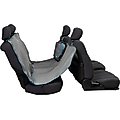 Kurgo Heather Dog Hammock Seat Cover, Charcoal