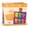 Weruva Cats in the Kitchen Pantry Party Variety Pack Grain-Free Cat Food, 3-oz pouch, case of 12