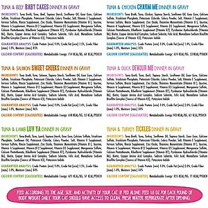 BFF Rainbow A Gogo Variety Pack Wet Cat Food Pouches, 3-oz, case of 12