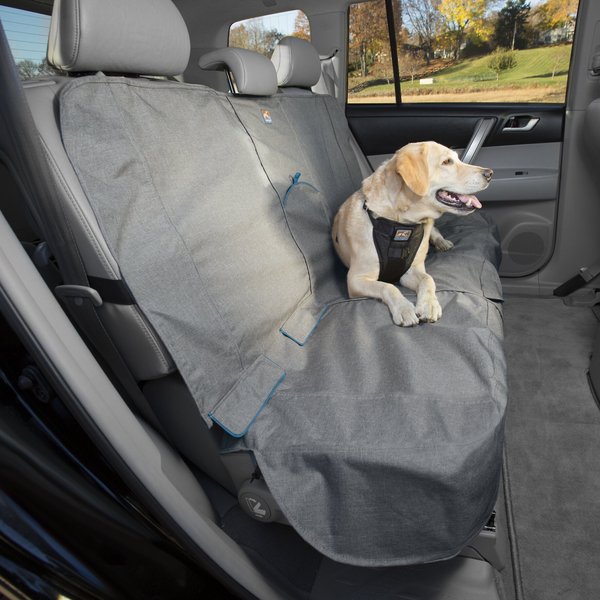 Kurgo Heather Dog Bench Seat Cover, Charcoal slide 1 of 5