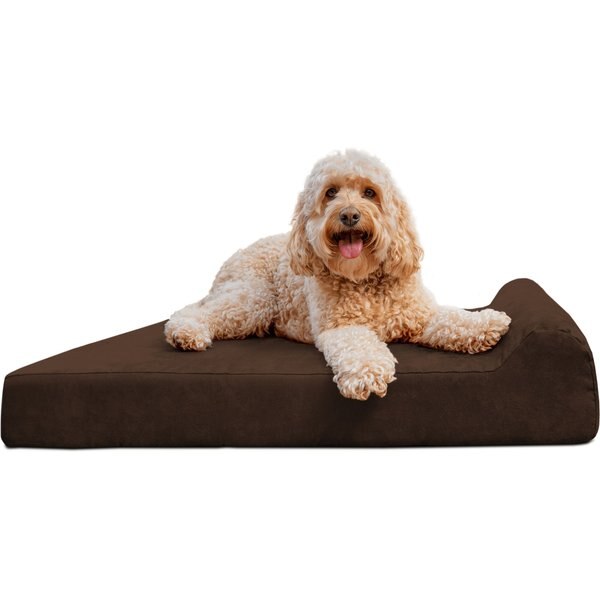 BIG BARKER Jr. Pillow Top with Headrest Orthopedic Dog Bed