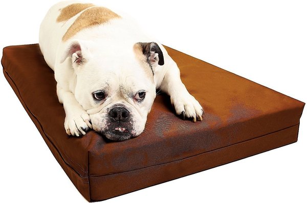 Big Barker 4" Orthopedic Sleek Dog Crate Pad, Tan, Medium slide 1 of 8