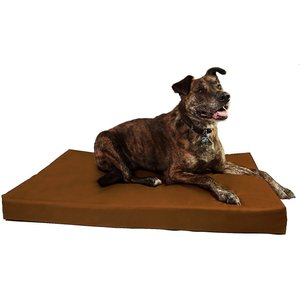 Big Barker 4" Orthopedic Sleek Dog Crate Pad, Tan, Extra Large