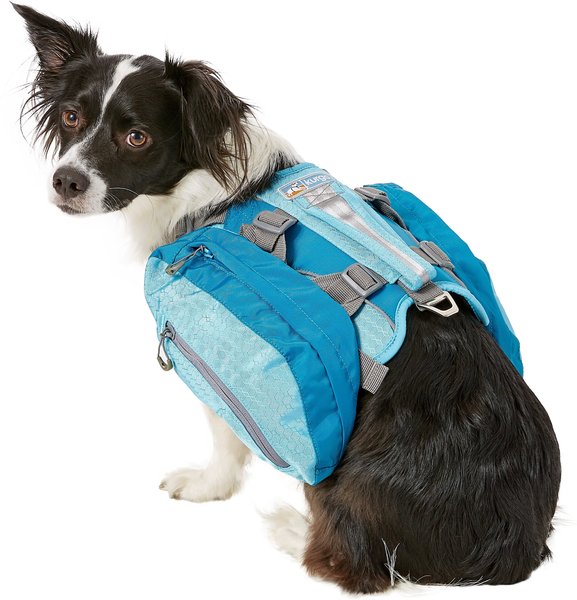 Kurgo Baxter Dog Backpack, Baxter, Coastal Blue slide 1 of 8