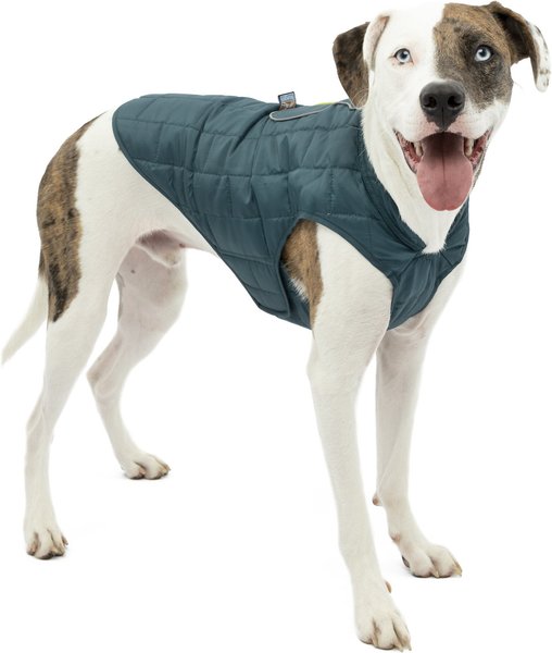 Kurgo Loft Reversible Insulated Dog Quilted Coat, Ink Blue, Medium slide 1 of 12